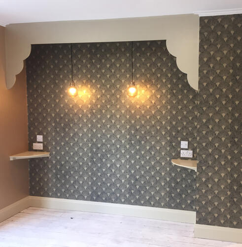 Home decor and pelmet