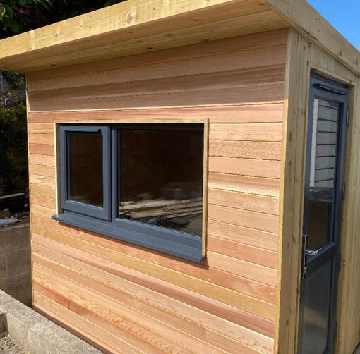 Garden Office with Cedar Garden Office with Cedar